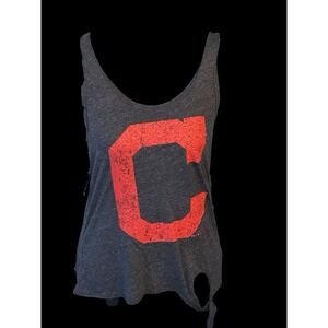 Cleveland‎ Guardians Indians Majestic Threads  Tank Top Women's Large NWT MLB